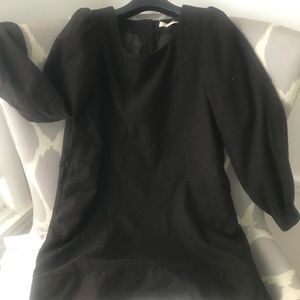 Deep brown wool sessun dress